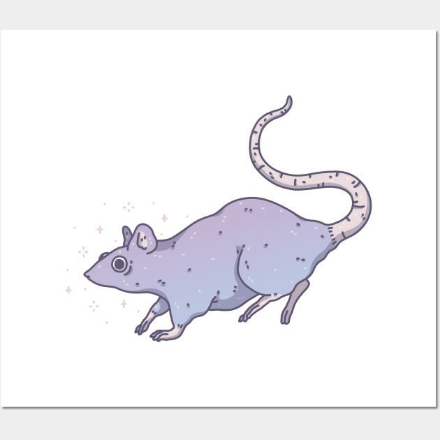 Little Mouse Wall Art by odsanyu